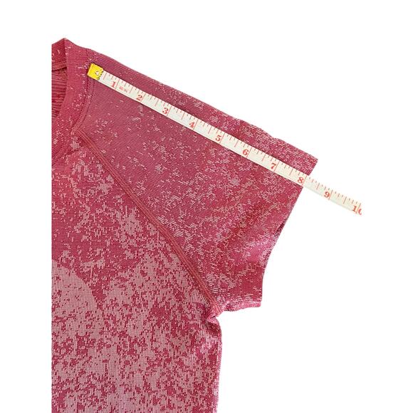 LULULEMON WOMENS SWIFTLY TECH SHORT SLEEVE SHIRT 2.0 GRADIENT MOSS ROSE SIZE 6 - Picture 12 of 12